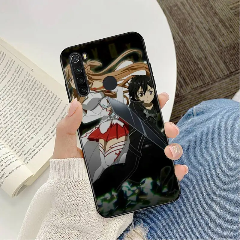 Мягкий чехол для телефона Babaite с изображением меча онлайн из японского аниме Redmi