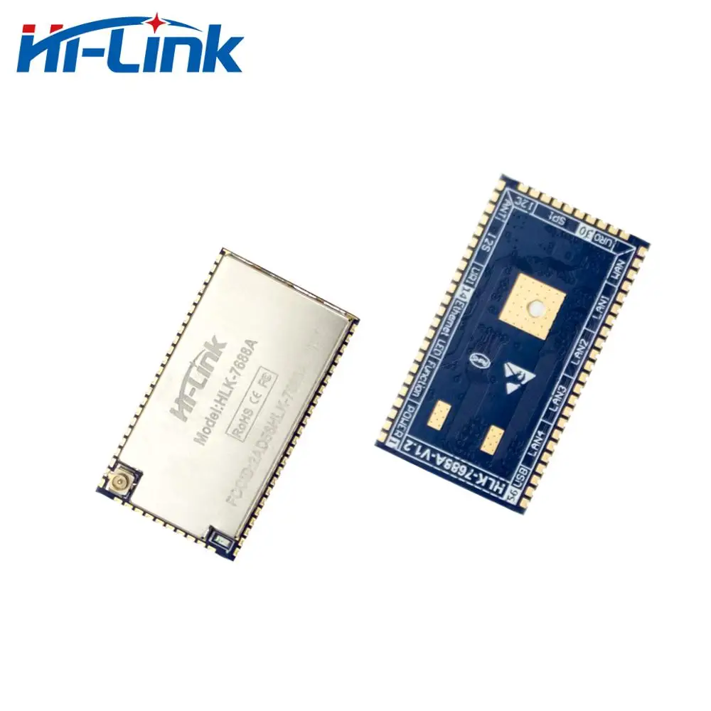 Бесплатная доставка HLK 7688A модуль WiFi маршрутизатор OpenWrt StartKit 128 М Оперативная