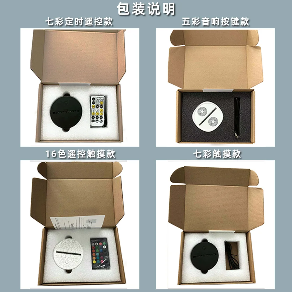 3D ночник в форме сердца для пар USB Сенсорная Индукционная лампа креативная