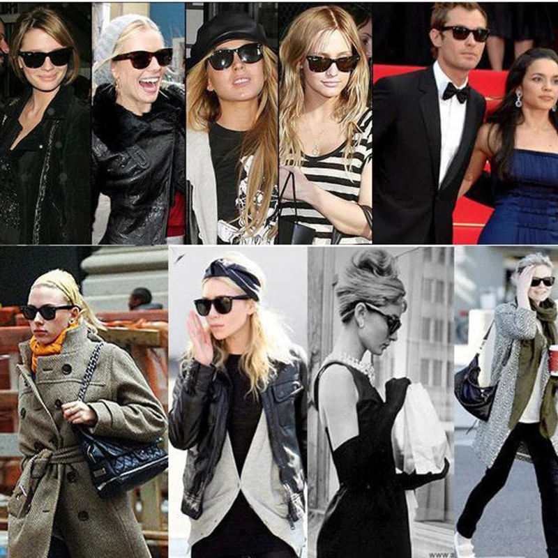 Солнцезащитные очки с квадратными линзами UV400 для мужчин и женщин роскошные