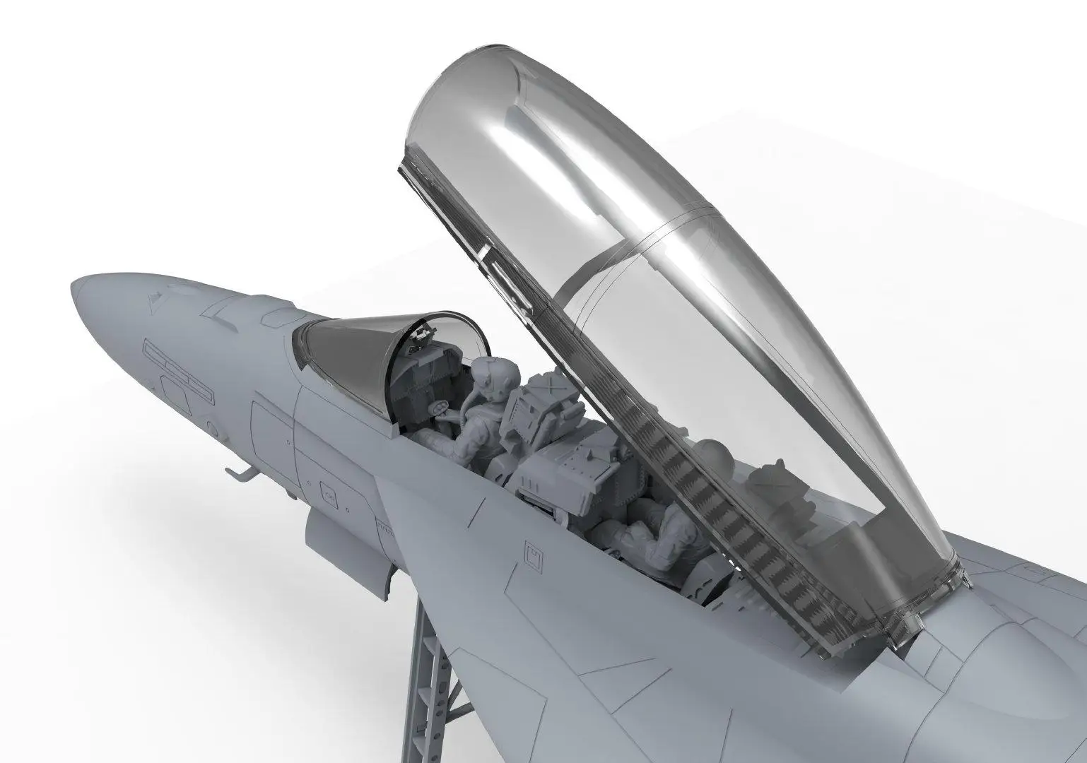 MENG LS-013 1/48 Боинг F/Фотографическая пластиковая модель | Игрушки и хобби