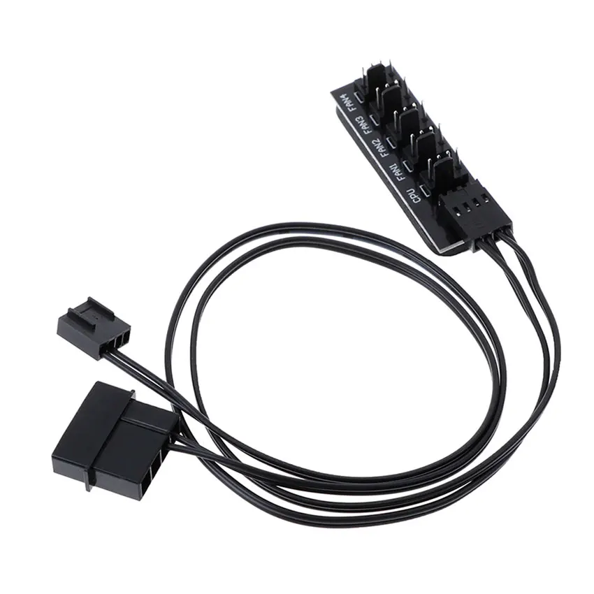 ChengHaoRan 1 до 5 4-контактный молекс TX4 PWM Процессор охладитель/Чехол/шасси вентилятор