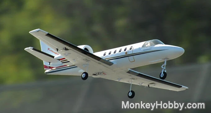 Dynam Cessna 550 Turbo Jet радиоуправляемый самолет 5 каналов 2,4 ГГц PNP rc самолет
