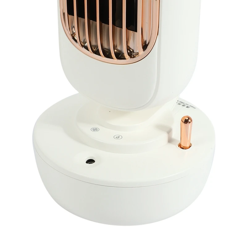 

Retro Humidification Tower Fan Office Two in One USB Fan Moisturizing Humidification Spray Desktop Fan