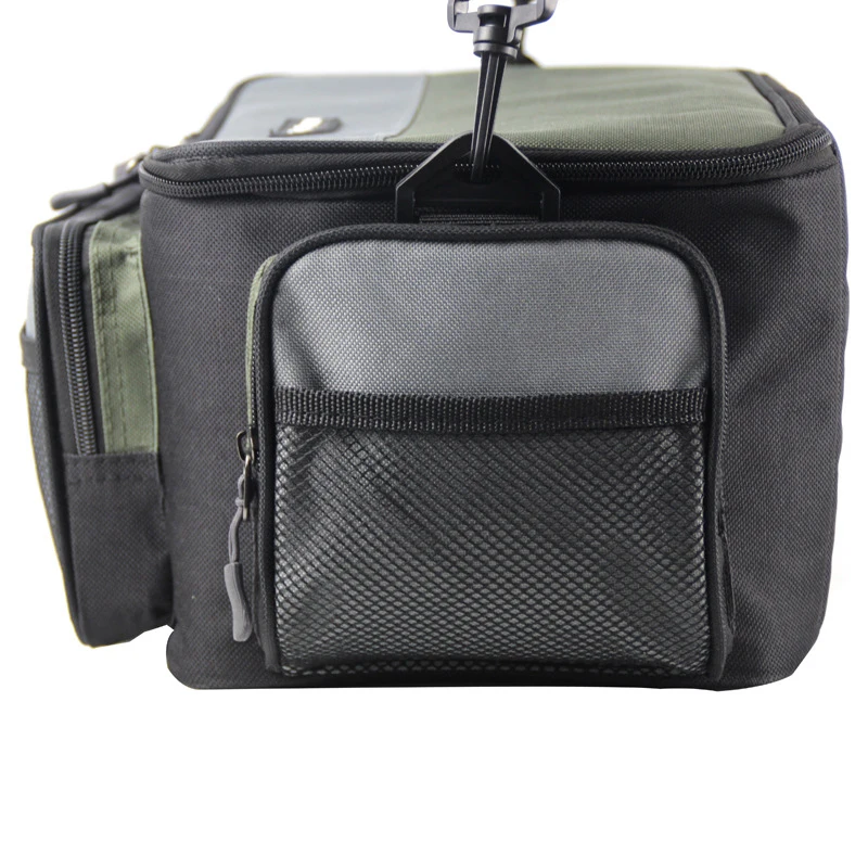 

Multifunctional Fishing Bag Oxford Fishing Reel Lure Gear Storage Case Outdoor Carp Fishing Tackle Shoulder Crossbody Bag 639572