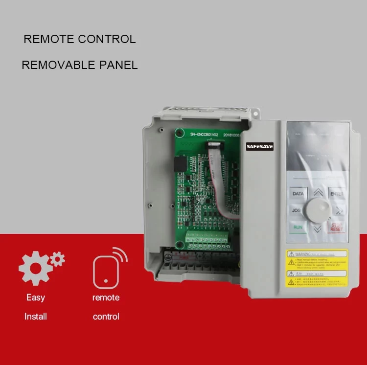 

Factory price VFD 380v 5.5kw AC motor inverter speed regulator for mask machine