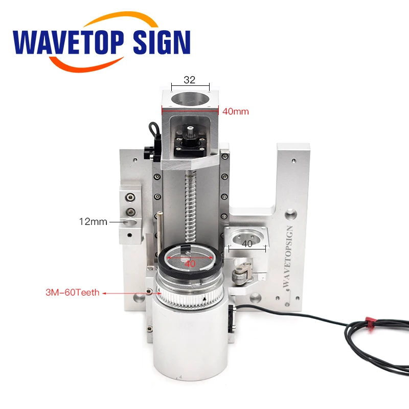WaveTopSign CNC кожаный вибрирующий нож+ сиденье ножа+ Держатель головки ножа+ контроллер