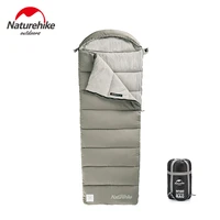 naturehike sleeping bag cotton winter sleeping bag ultralight travel envelope sleeping bag spliced outdoor camping sleeping bag