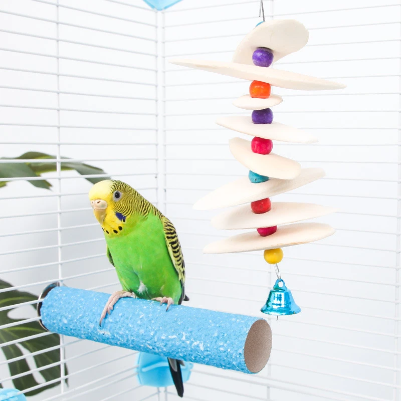 Клетка для домашних животных окунь каракатица кость игрушки попугаев волнистый