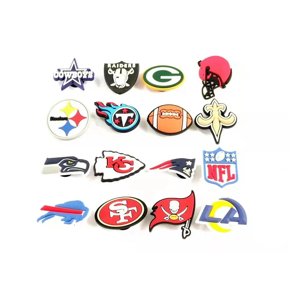 

100Pcs Shoe Charms with JIBZ on the Back Picked at Random SS27