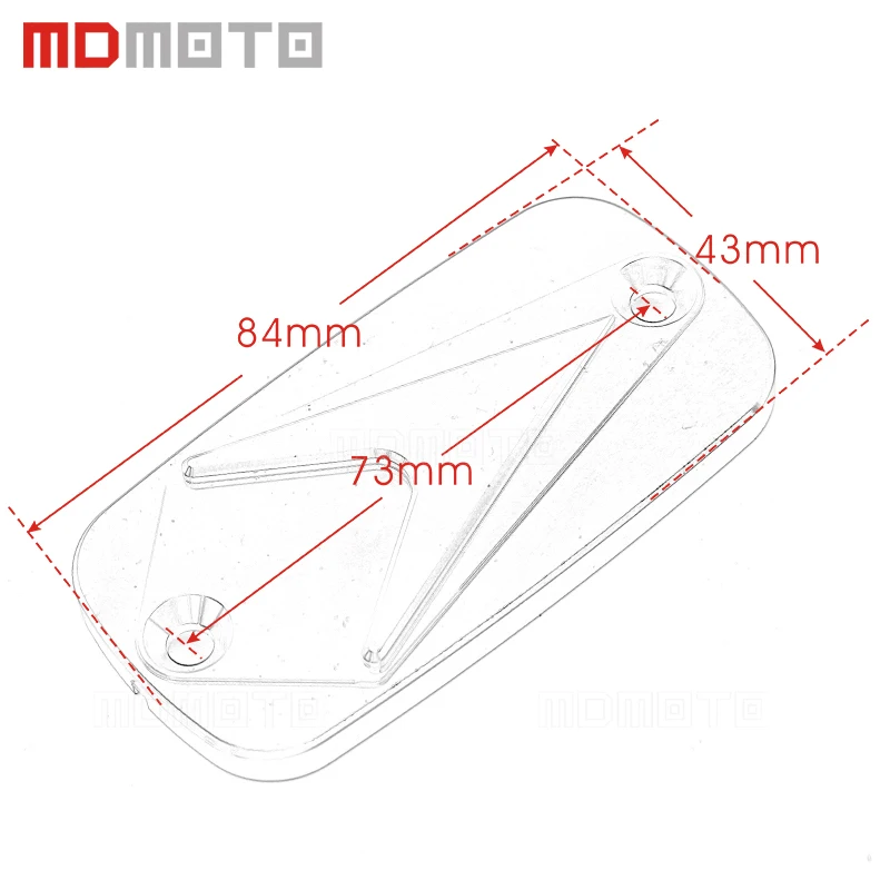 Крышка Резервуара тормозной жидкости CNC для мотоцикла Honda CBF1000 CBR 929 RR CBR900 CBR954RR 1000RR