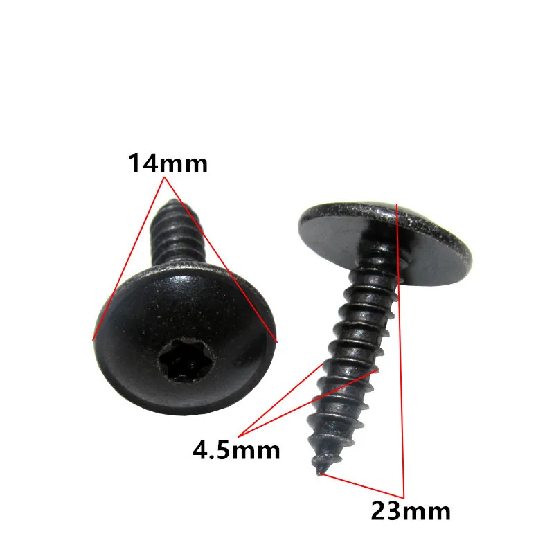 12PCS Car Engine Cover Undertray Splashguard Wheel Arch Torx Self-tapping Screws Fender Fasteners Clips For Audi | Автомобили и