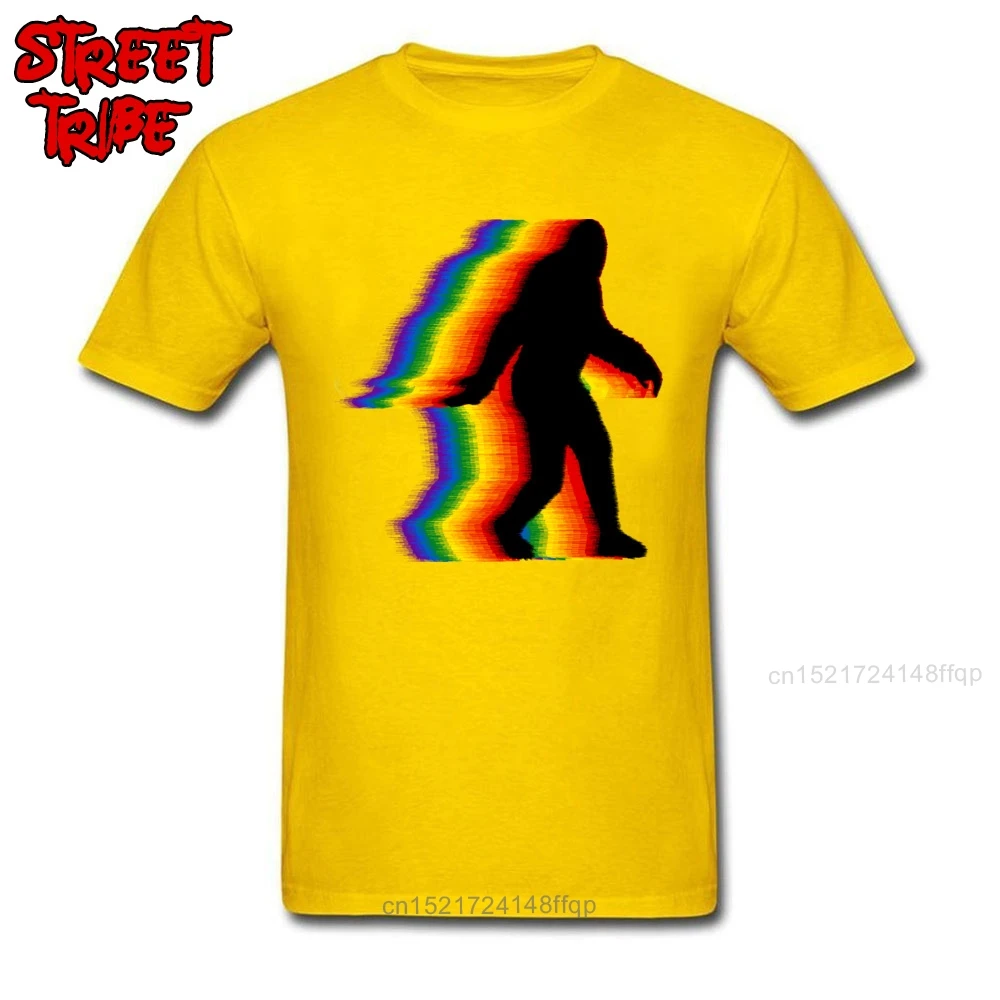 Футболка Dont Hide Sasquatch Мужская футболка в стиле хип-хоп хипстерская неоновая одежда