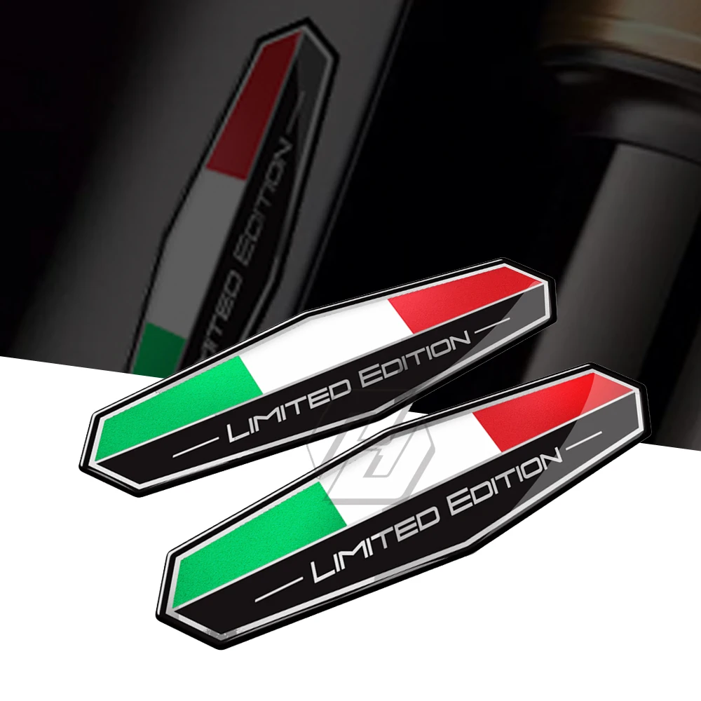 

Italy Flag Sticker Italia Limited Edition Decal Case for Aprilia Ducati Monster 696 796 795 821 Panigale 1199 1299 Sticker