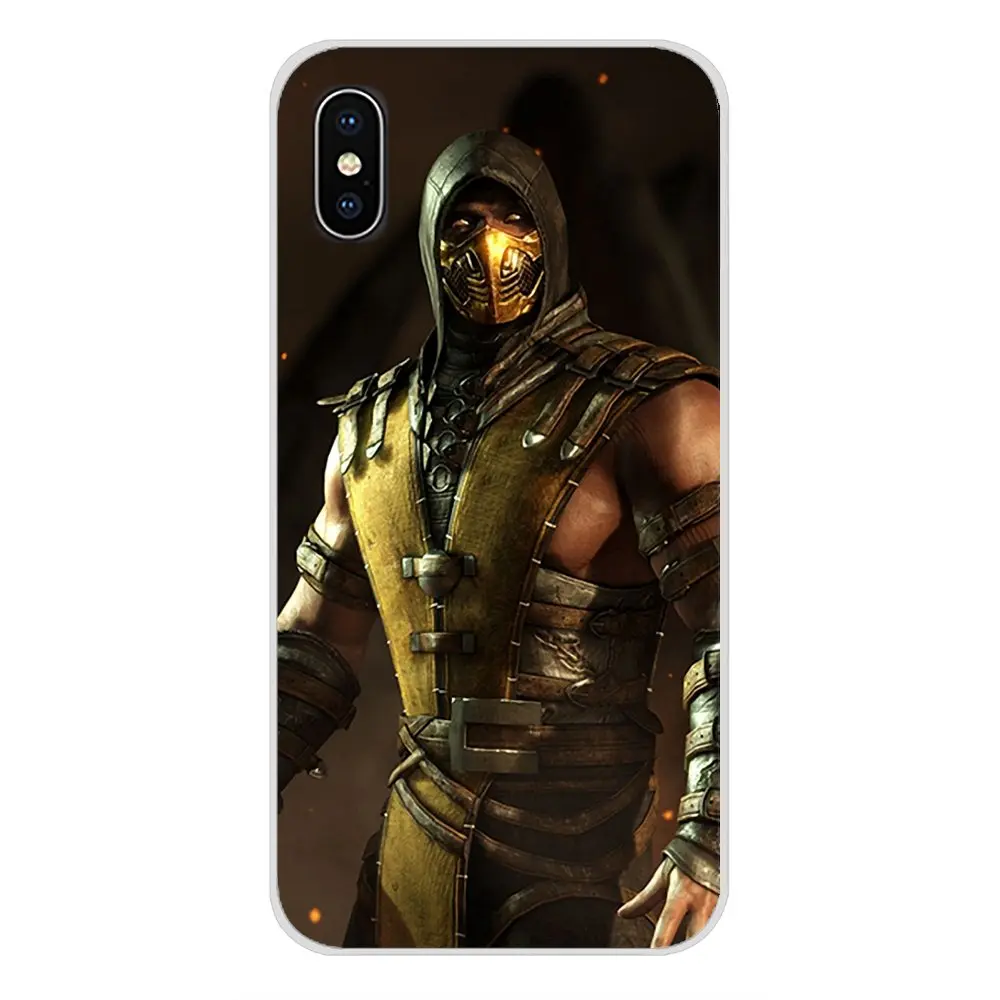 Чехол из ТПУ для samsung Galaxy S3 S4 S5 Mini S6 S7 Edge S8 S9 S10 Lite Plus Note 4 5 8 9 Scorpion in More Kombat аксессуары |