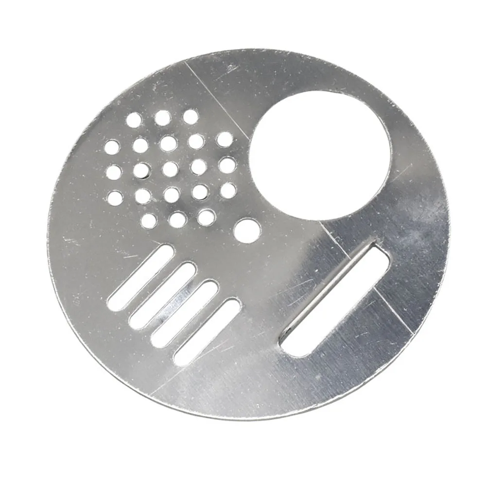 50 Pcs Stainless steel Beehives Bee Hive Box Door Cage Round Hive Hole Entrance Disc Nest Door Vent Equipment Beekeeping Tools