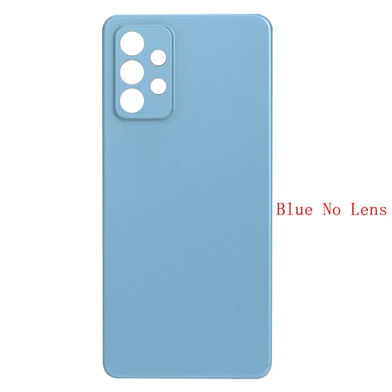 

Back Battery Cover Rear Door Panel Housing Case For Samsung A72 A725 Battery Cover with Camera Lens Replacement Part