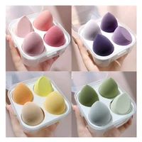 beauty tools 4 grid or 8 grid beauty egg suit powder puff wet and dry multi color various styles box packed soft sprouting q bom