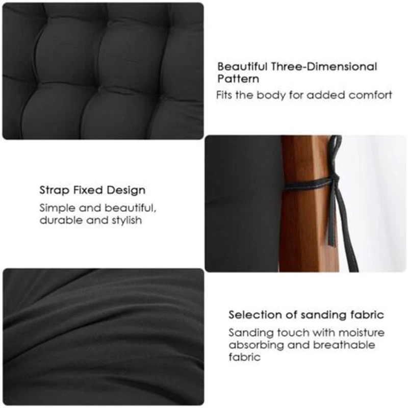 

Solid Color Cushion Soft Comfortable office Chair seat cushions Reclining chair cushion Long cushion