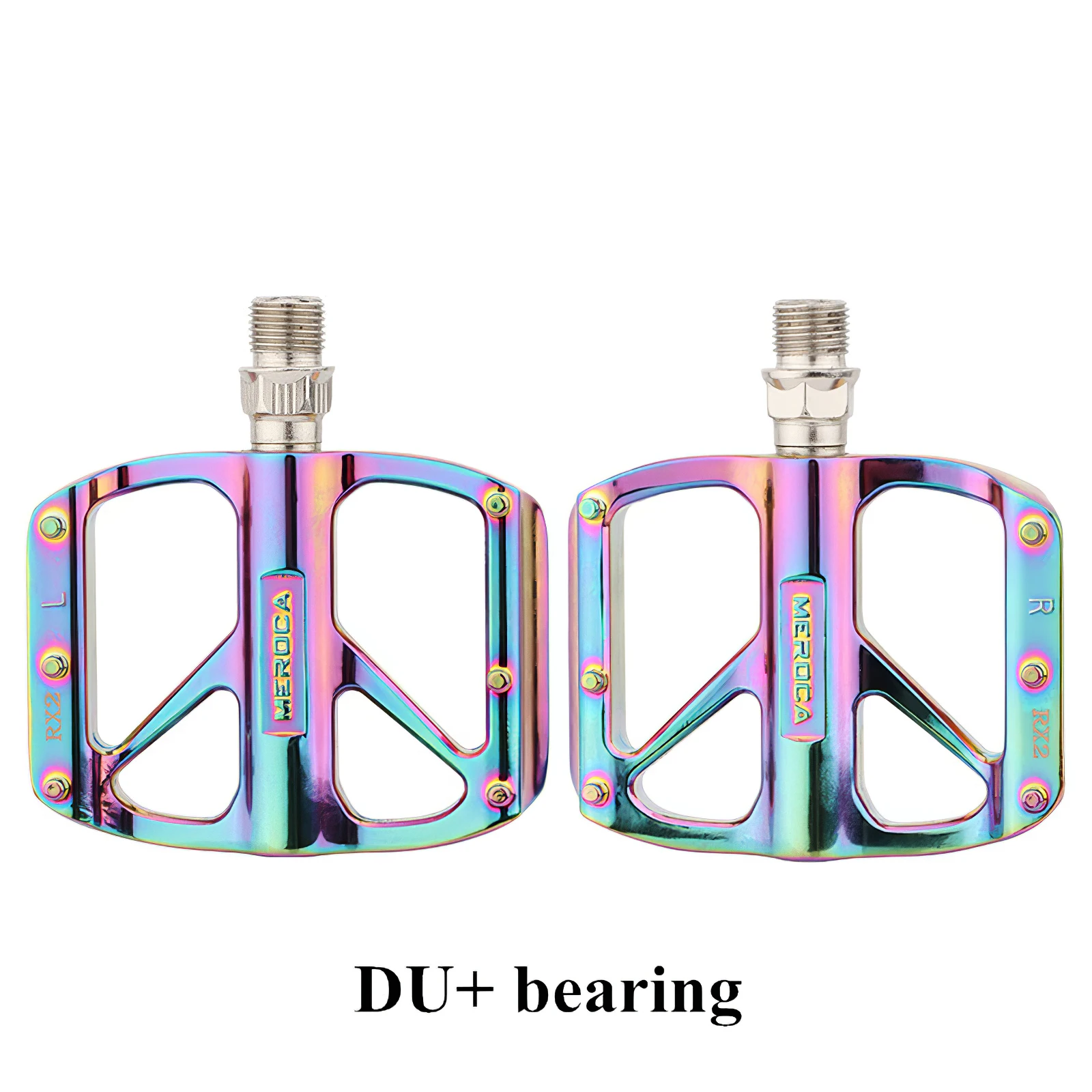 

Нескользящие плоские велосипедные педали с гвоздиками, подшипники для горных и дорожных велосипедов с герметичными подшипниками, велосипе...