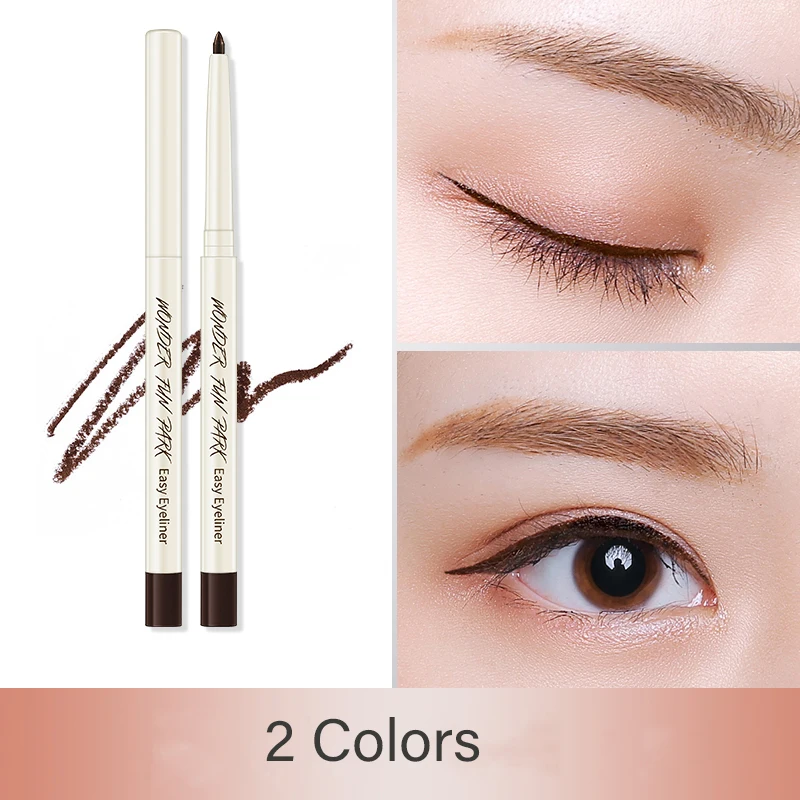 1 шт. водостойкая черная жидкая подводка для глаз стрелок Коричневый Стойкий