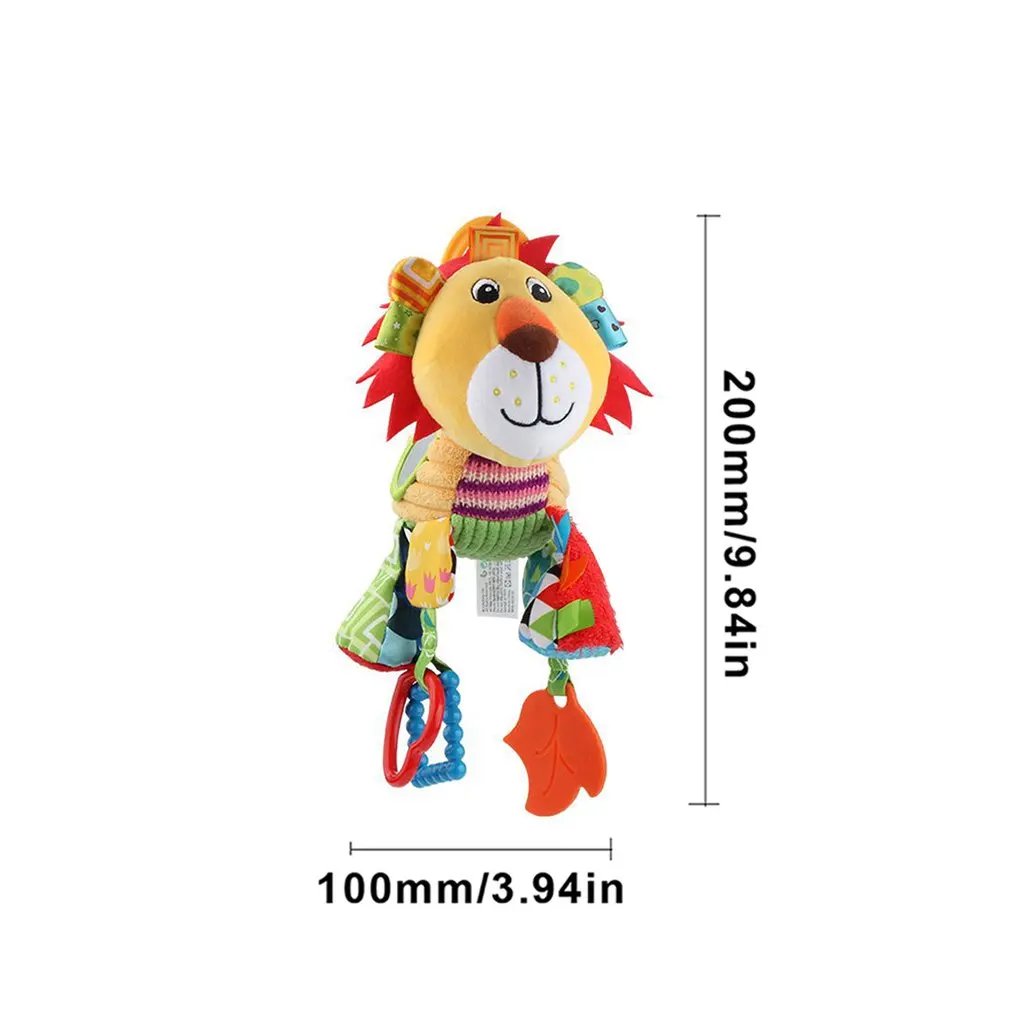 

Baby Bed Car Pendant Music Box Pull Bell Doll Cartoon Cute Doll Baby Comfort Toy Children's Early Education Toys