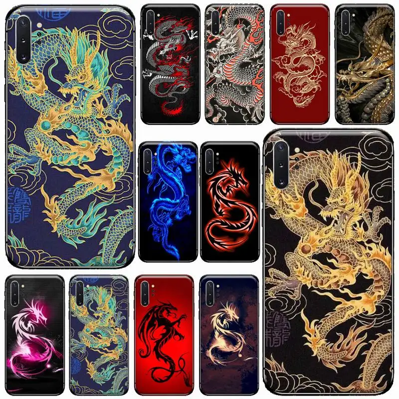 

Red Dragon Phone Case For Samsung Galaxy S8 S9 S10 Plus S10E Note 3 4 5 6 7 8 9 10 Pro Lite cover