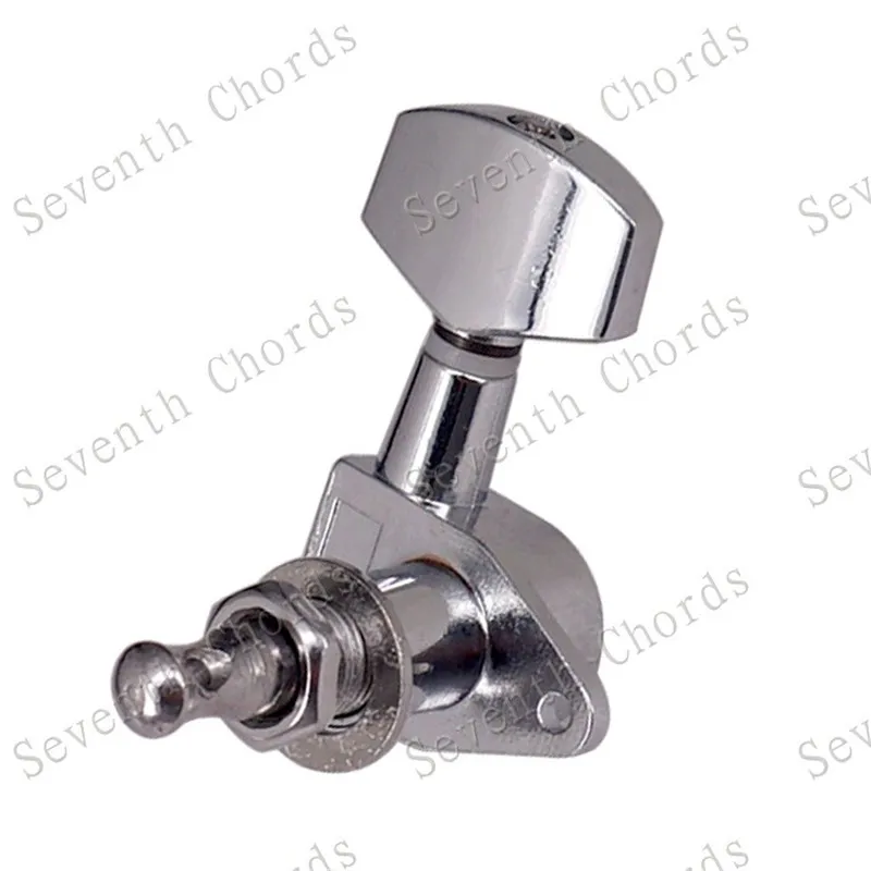 3R3L Колки акустической гитары кнопку тюнер настроечный Винт полностью закрытый