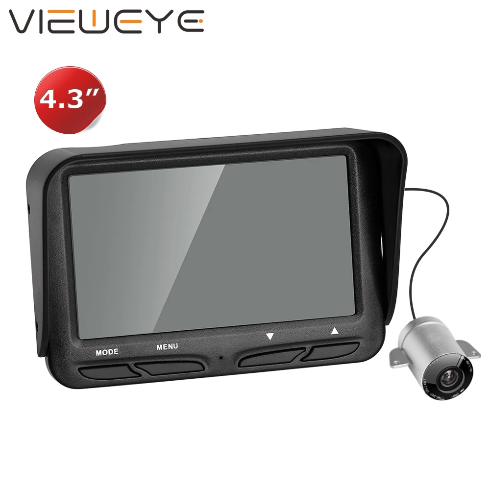 ViewEye видео рыболокатор 4 3 дюймовый цветной монитор СВЕТОДИОДНЫЙ инфракрасная