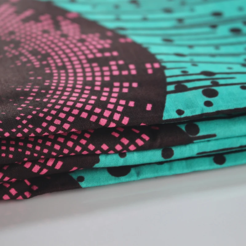 100% хлопок настоящий воск высокое качество ткань Анкара Африканский материал для