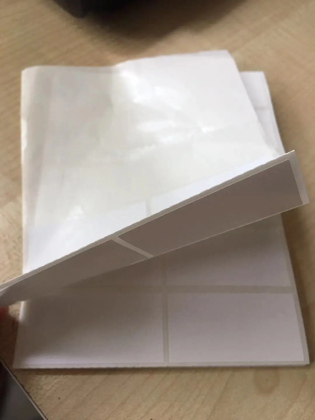 Полуглянцевая Перманентная Веерная пустая наклейка 5 см * 2 | Дом и сад