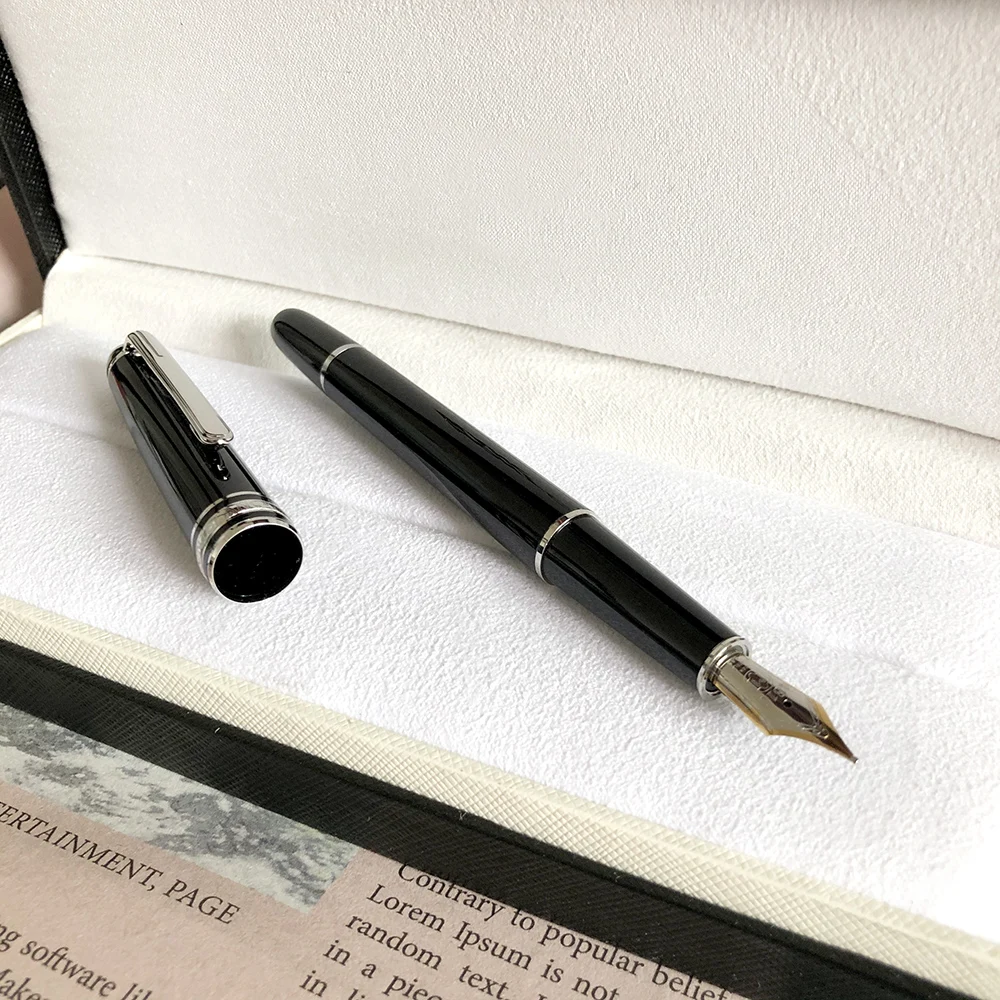 

Fountain Pen Resin Classic Luxury Ballpoint Pen 163 School Stationery Office Supplies No Box