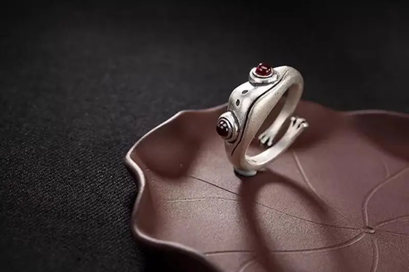 

2020Frog Animal Rings For Women Lady Girl Cute Fashion Open Ring Jewelry Gifts
