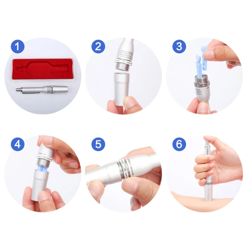 Ручка для пробы крови с двойным слотом ручка Кровопускания Косметическая