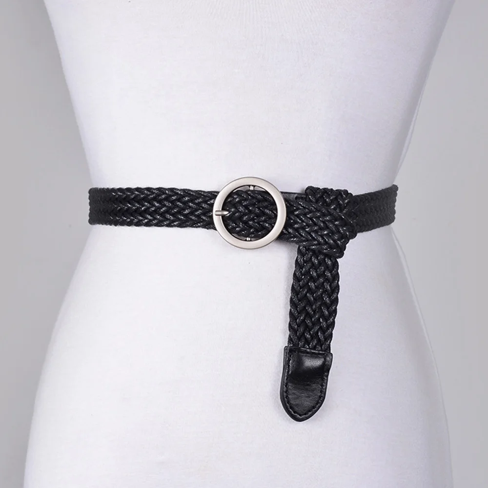 Пояс эластичный женский Плетеный длиной 110 см AK046 | Аксессуары для одежды