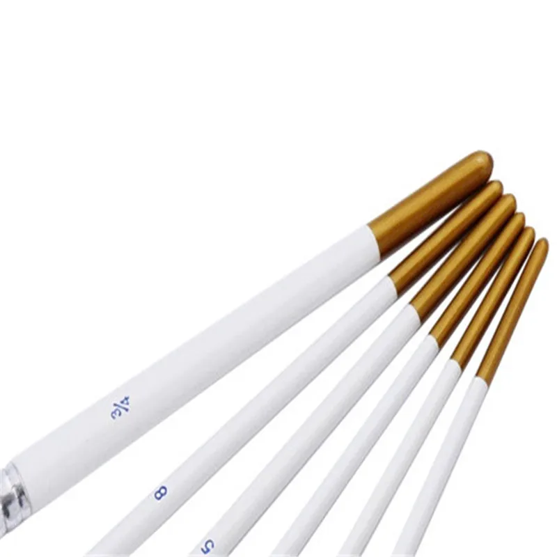 6 шт. нейлоновая кисть для украшения тортов |