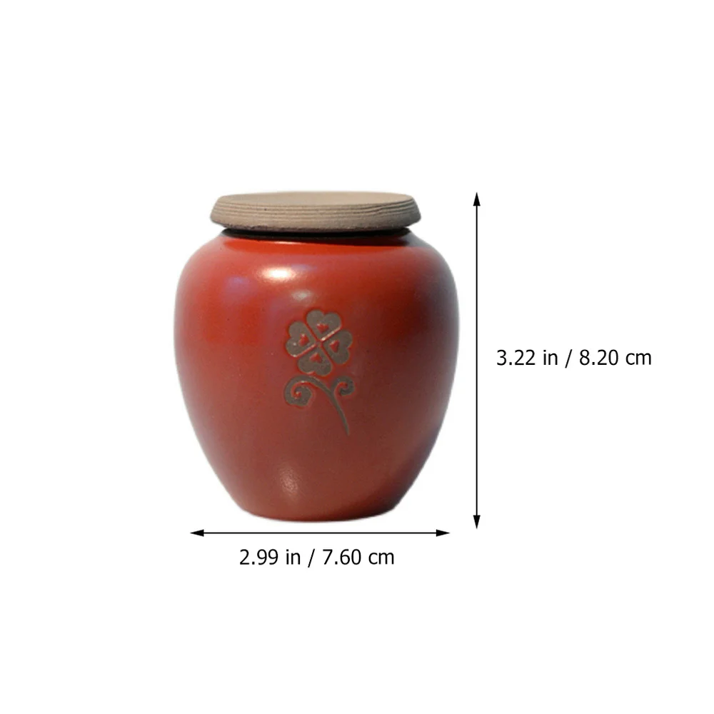 1 шт. чайные канистры декоративная банка для хранения чая бытовая емкость