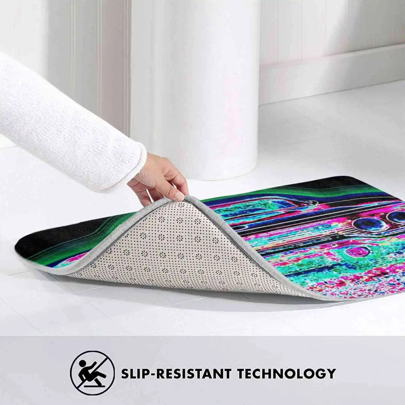 Мышечный автомобиль 42 мягкий домашний Противоскользящий коврик для всей семьи