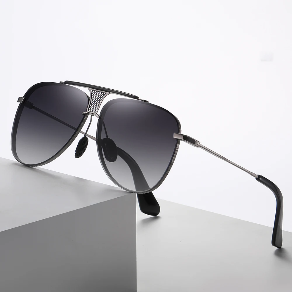 

JackJad Fashion Mayweather Decade Two Style Polarized Sunglasses Men Women Driving Vintage Metal Brand Design Sun Glasses A667