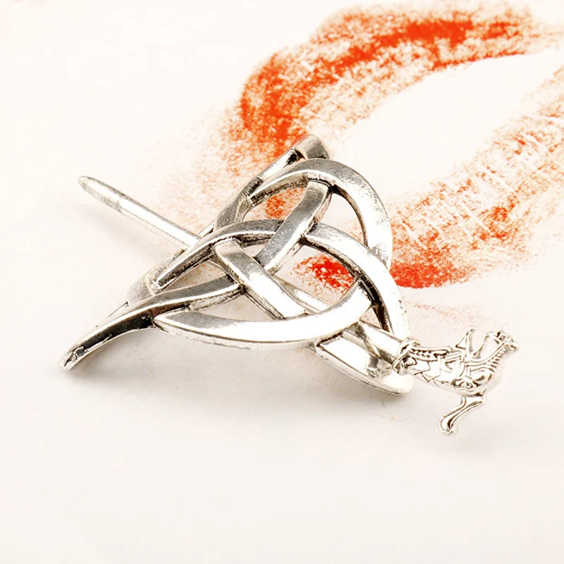 

1PCS Hairpin Retro Hair Stick Slide Hair Clip Retro Headdress For Women Men Women Hair Jewelry Accessories