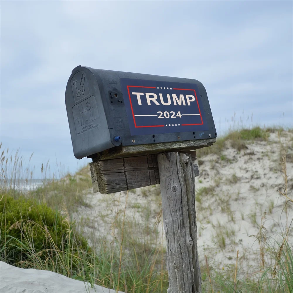 Наклейки на автомобиль Трамп 2024 водонепроницаемые самоклеящиеся патриотические