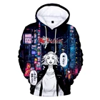 Толстовка МужскаяЖенская с длинным рукавом, Токийский свитшот, пуловер, Повседневная Уличная одежда в стиле Харадзюку