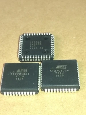 

AT27C1024-70JU MICROCHIP EPROM, One Time Programmable,PLCC44