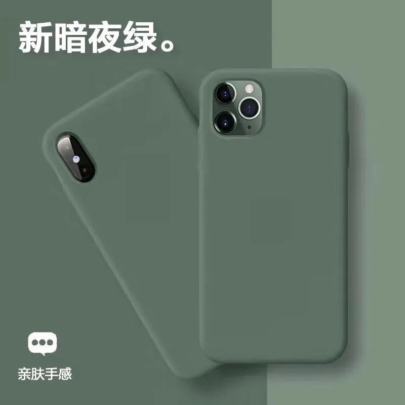 

Waterproof Phone Case Mi 10T Lite Mi Note10 Pro Mi 11 Liquid Silicone Case Xiaomi POCO X3 NFC Soft