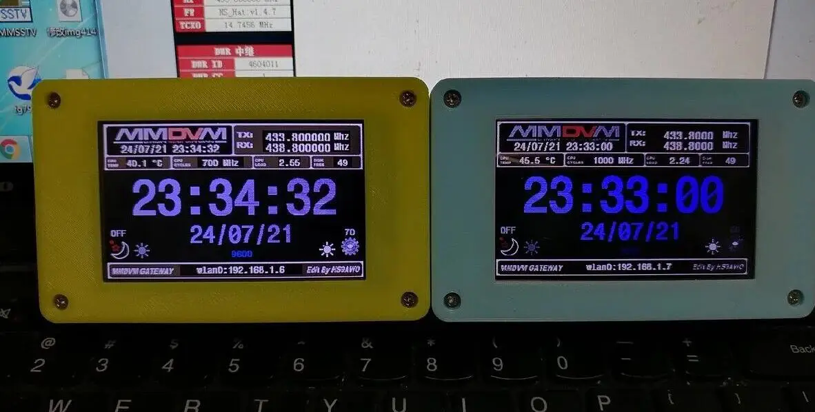 3 5 &quotNextion LCD MMDVM Hotspot UHF VHF + Raspberry Pi 3500mAh 18650 Battey чехол для C4FM/DMR/D-STAR/P25/NXDN | Электроника