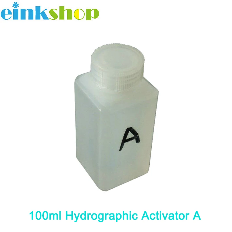 Einkshop 100 мл Гидрографический активатор А + 10 шт. А4 Размер гидрографическая пленка