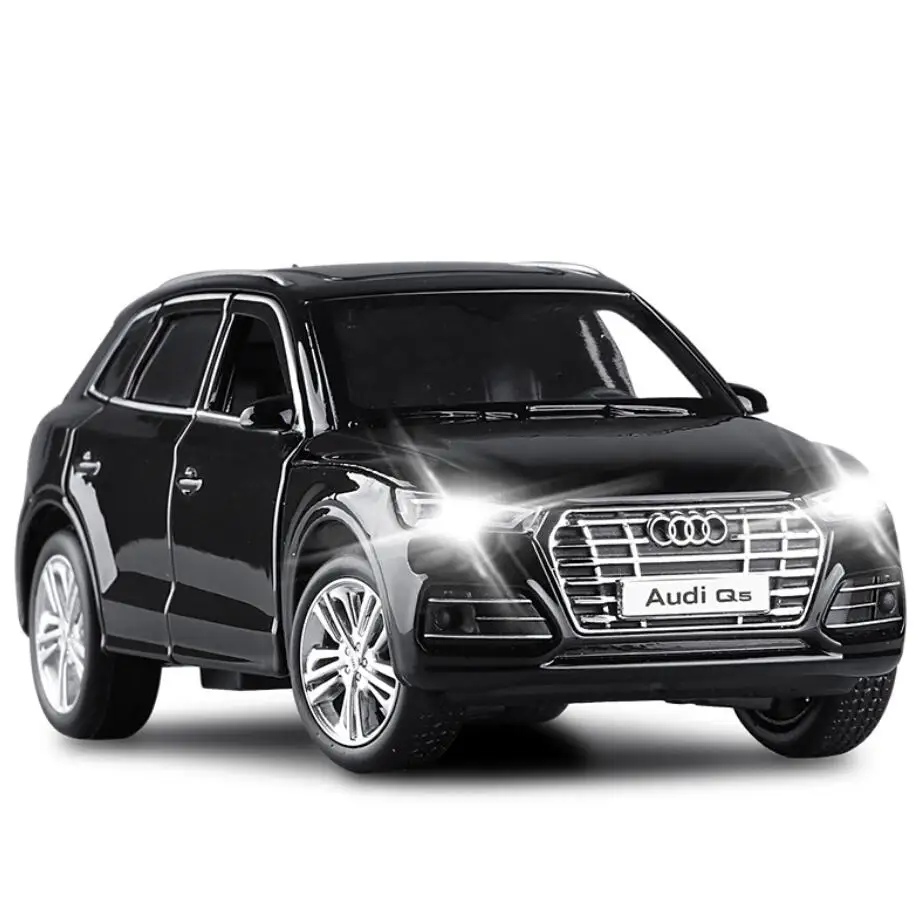 1/32 Новинка Audi Q5 SUV литая модель металлический Автомобиль звуковая светильник вая
