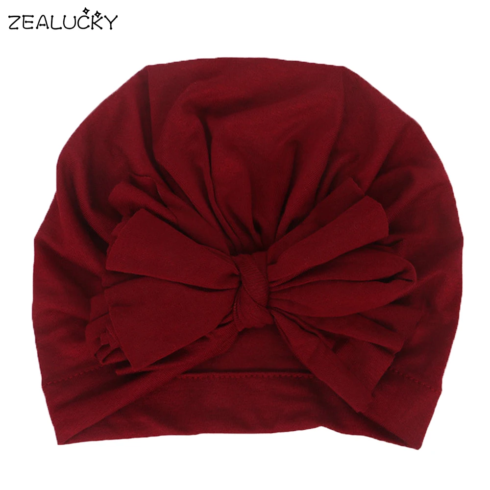 Детский тюрбан из чистого хлопка повязка на голову головной убор ручной работы с