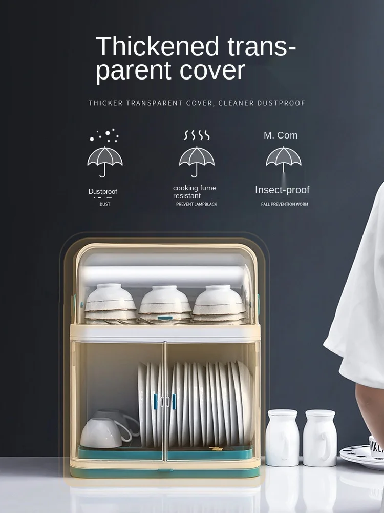 

2 Layers Table Plastic Dish Rack Kitchen Storage Holder Drainer Bowl Tableware Dish Drying Rack Home Cupboard Organizer