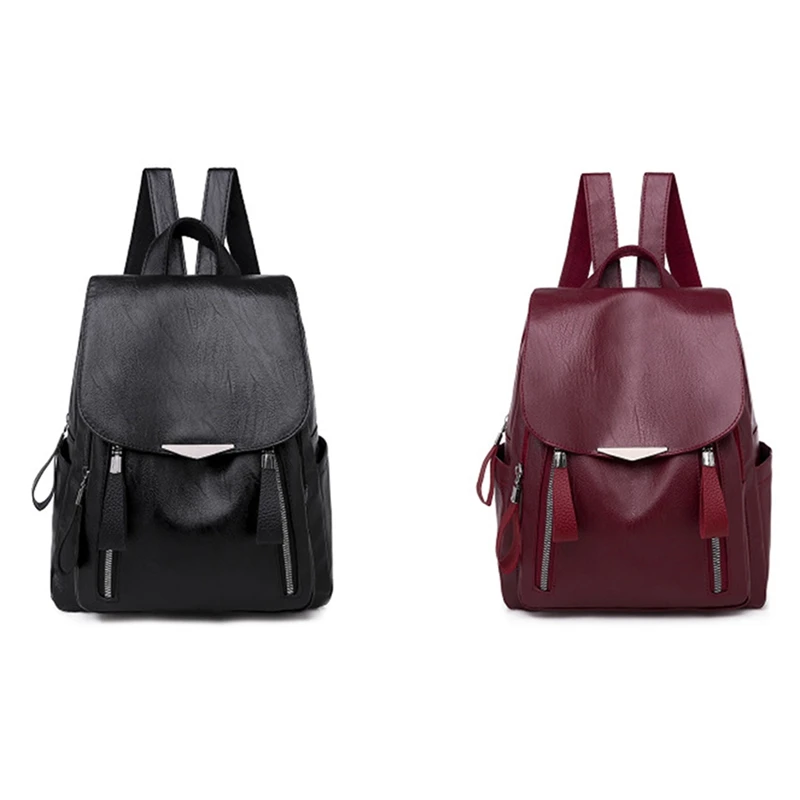 

Женский рюкзак, большой дорожный рюкзак, кожаная сумка, школьная сумка для девочек, женская школьная сумка для студентов